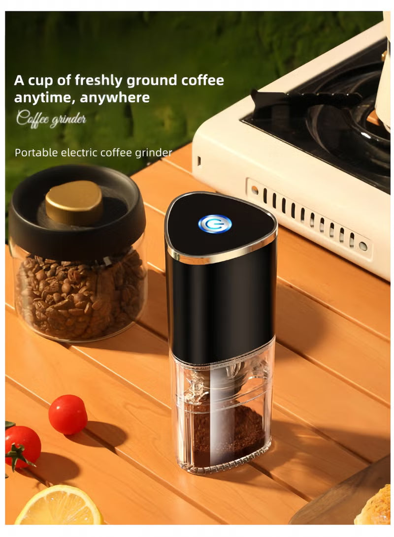 Portable Electric Coffee Grinder – USB-C Rechargeable, Ceramic Burr