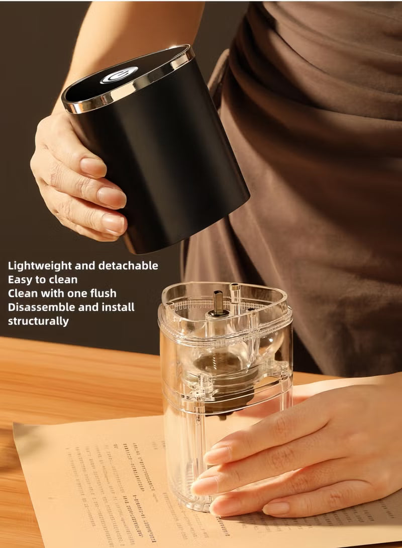 Portable Electric Coffee Grinder – USB-C Rechargeable, Ceramic Burr