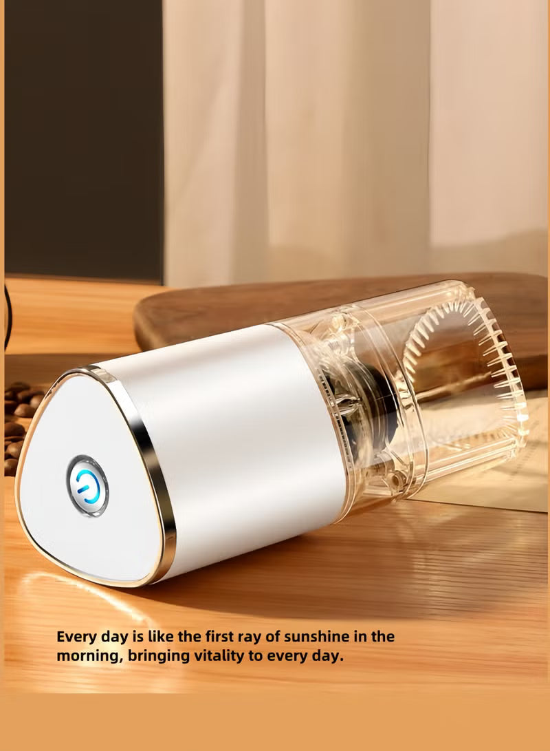 Portable Electric Coffee Grinder – USB-C Rechargeable, Ceramic Burr