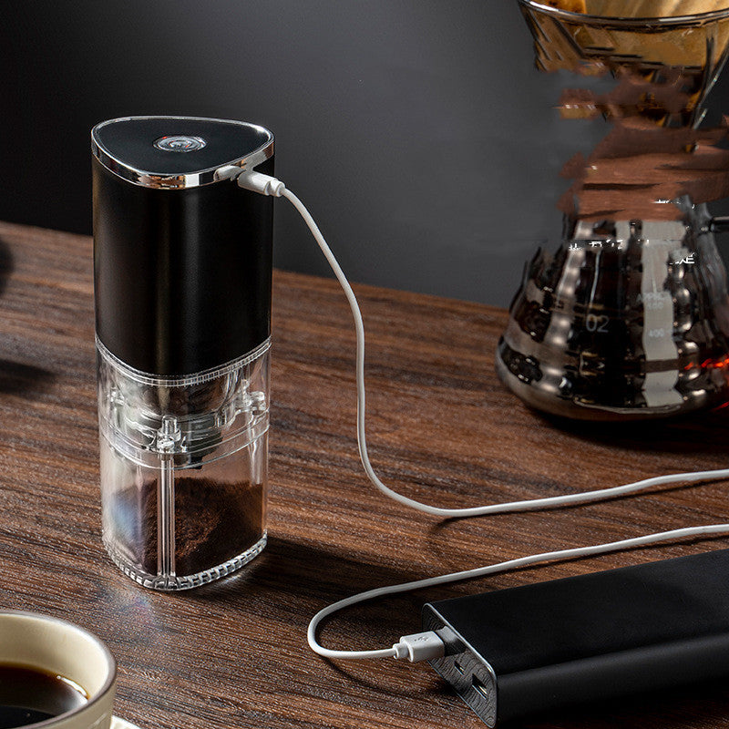 Portable Electric Coffee Grinder – USB-C Rechargeable, Ceramic Burr