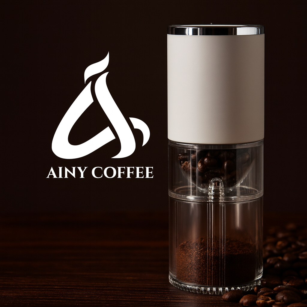 Portable Electric Coffee Grinder – USB-C Rechargeable, Ceramic Burr