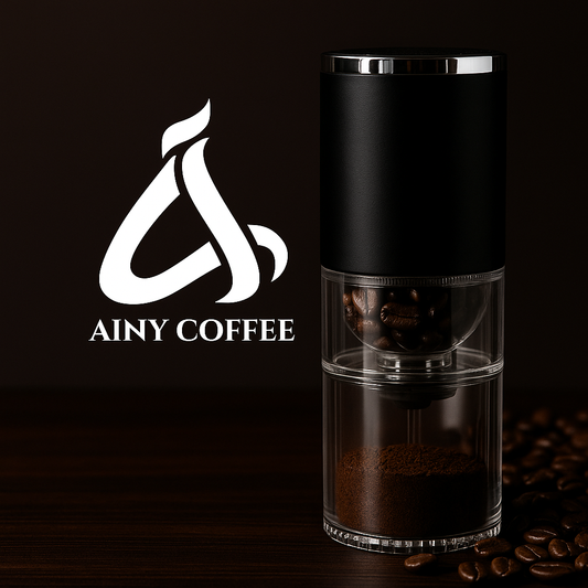 Portable Electric Coffee Grinder – USB-C Rechargeable, Ceramic Burr