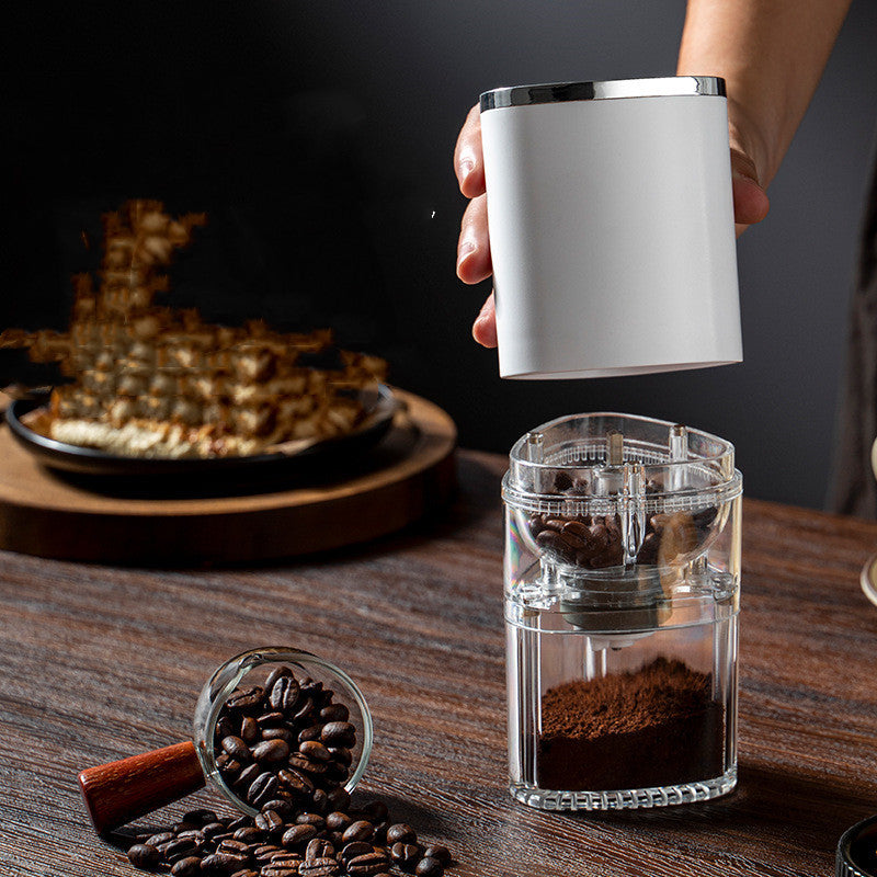 Portable Electric Coffee Grinder – USB-C Rechargeable, Ceramic Burr