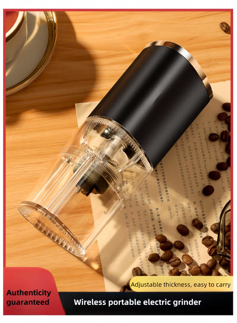 Portable Electric Coffee Grinder – USB-C Rechargeable, Ceramic Burr
